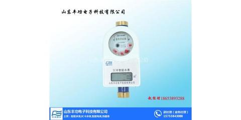 豐功表計(jì)出品_智能水表_ic卡智能水表廠(chǎng)